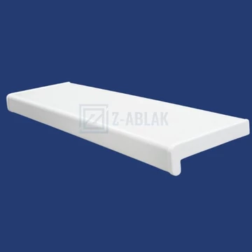 PVC könyöklő 600 mm mélységben - Kamrás PVC - fehér színben