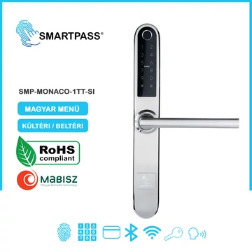 Monaco Silver Okos Kilincs