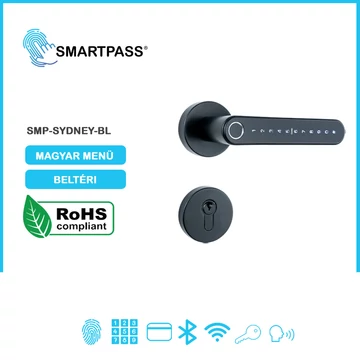 Sydney Black Okos Kilincs Fekete