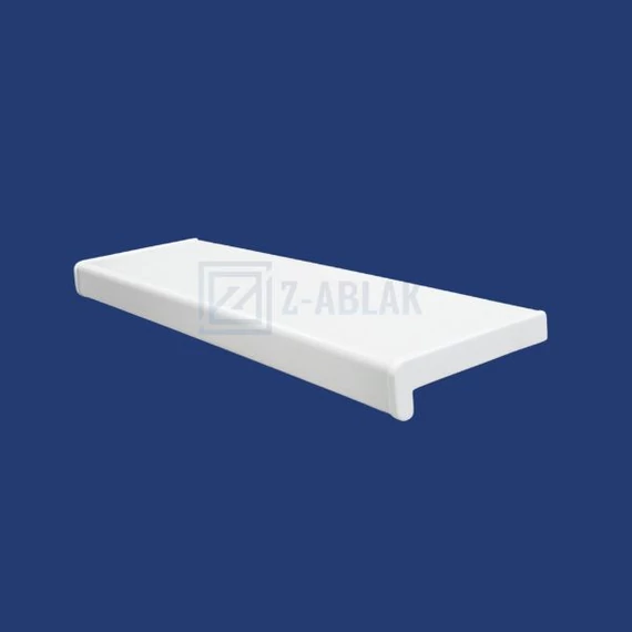 PVC könyöklő 200 mm mélységben - Kamrás PVC - fehér színben