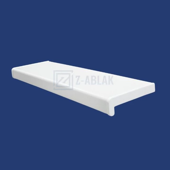 PVC könyöklő 300 mm mélységben - Kamrás PVC - fehér színben