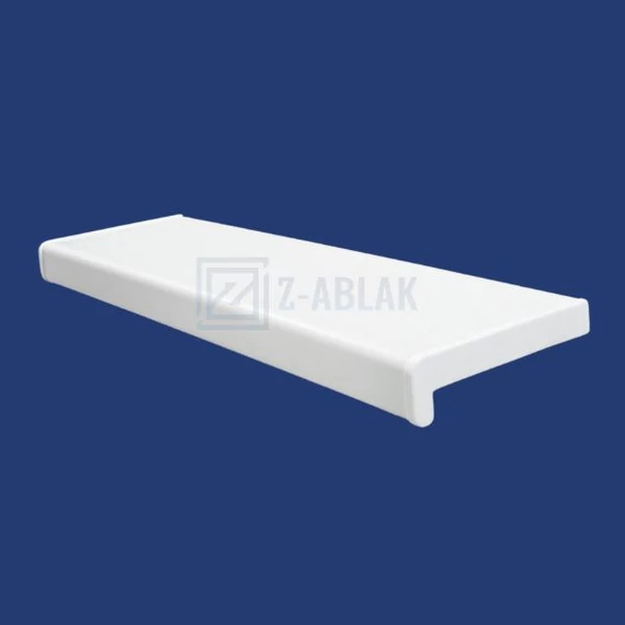 PVC könyöklő 350 mm mélységben - Kamrás PVC - fehér színben